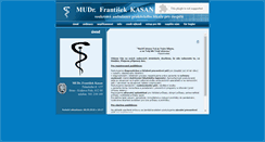 Desktop Screenshot of drkasan.cz
