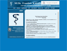 Tablet Screenshot of drkasan.cz